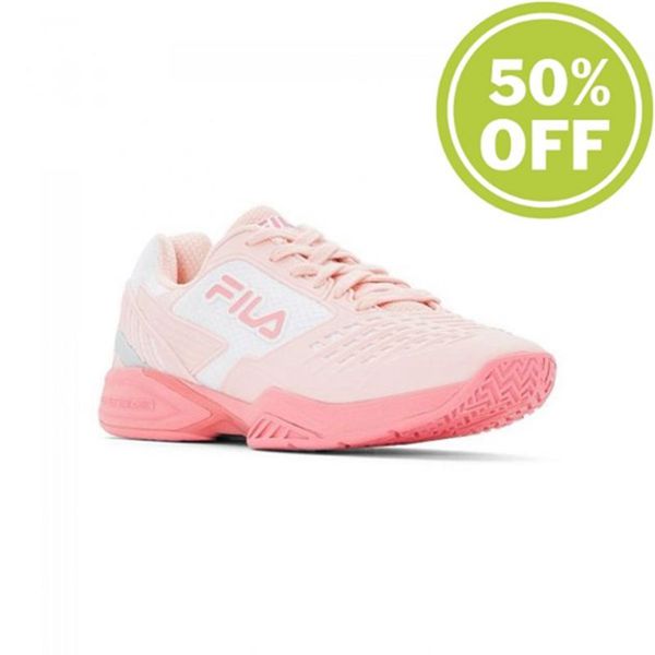 Zapatillas Running Fila Mujer Rosas / Rosas / Blancas - Axilus 2 Energized Tennis - España 618794BAG